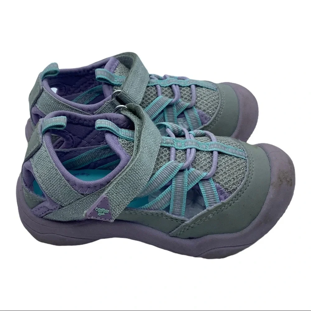 OshKosh B'gosh sandal‎ Size 7 Electra Fisherman Water Shoe Purple